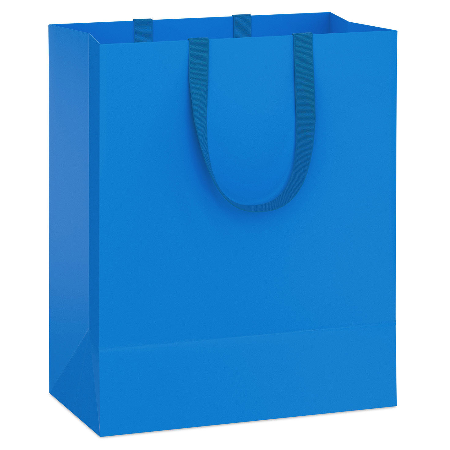 Medium Royal Blue Gift Bag back image number 6