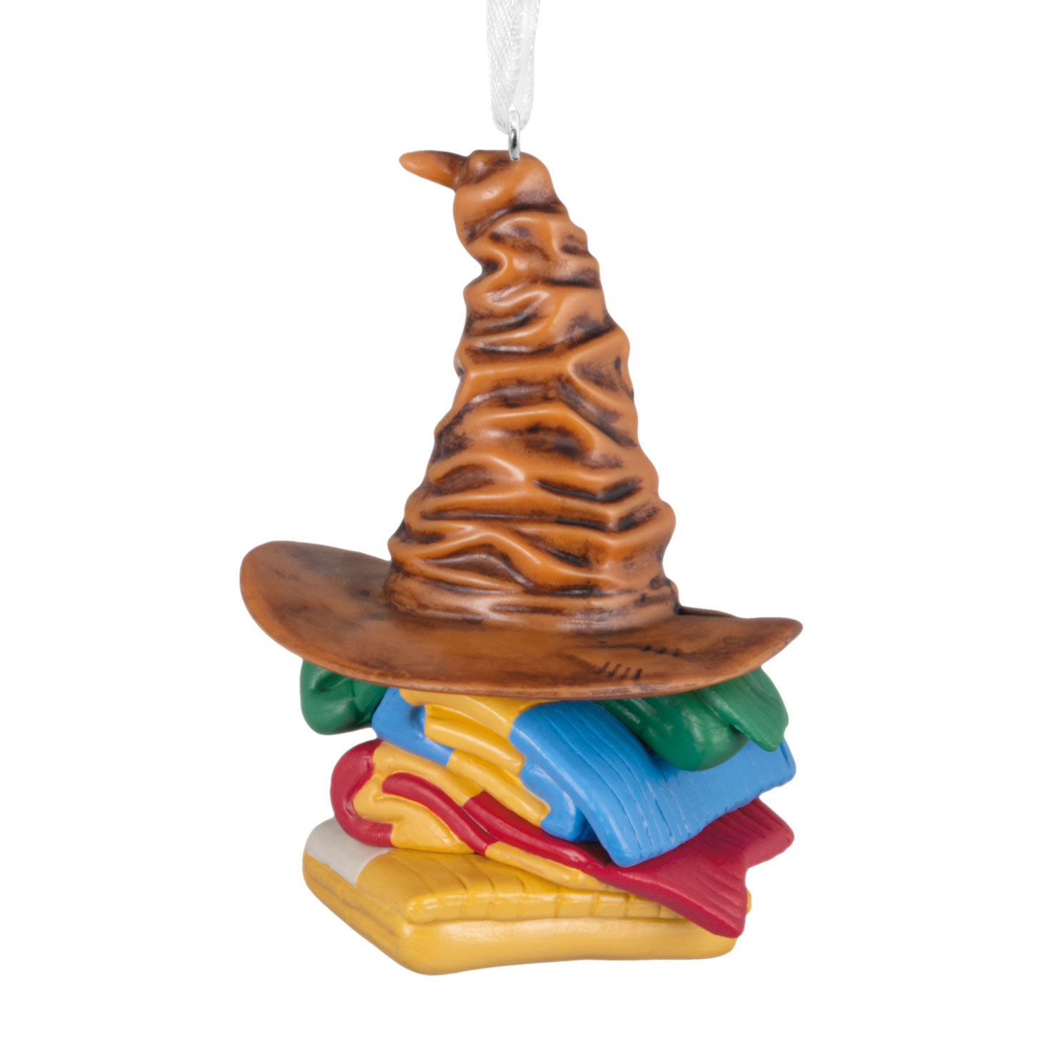 Sorting Hat on Scarves Christmas Ornament bach image number 6