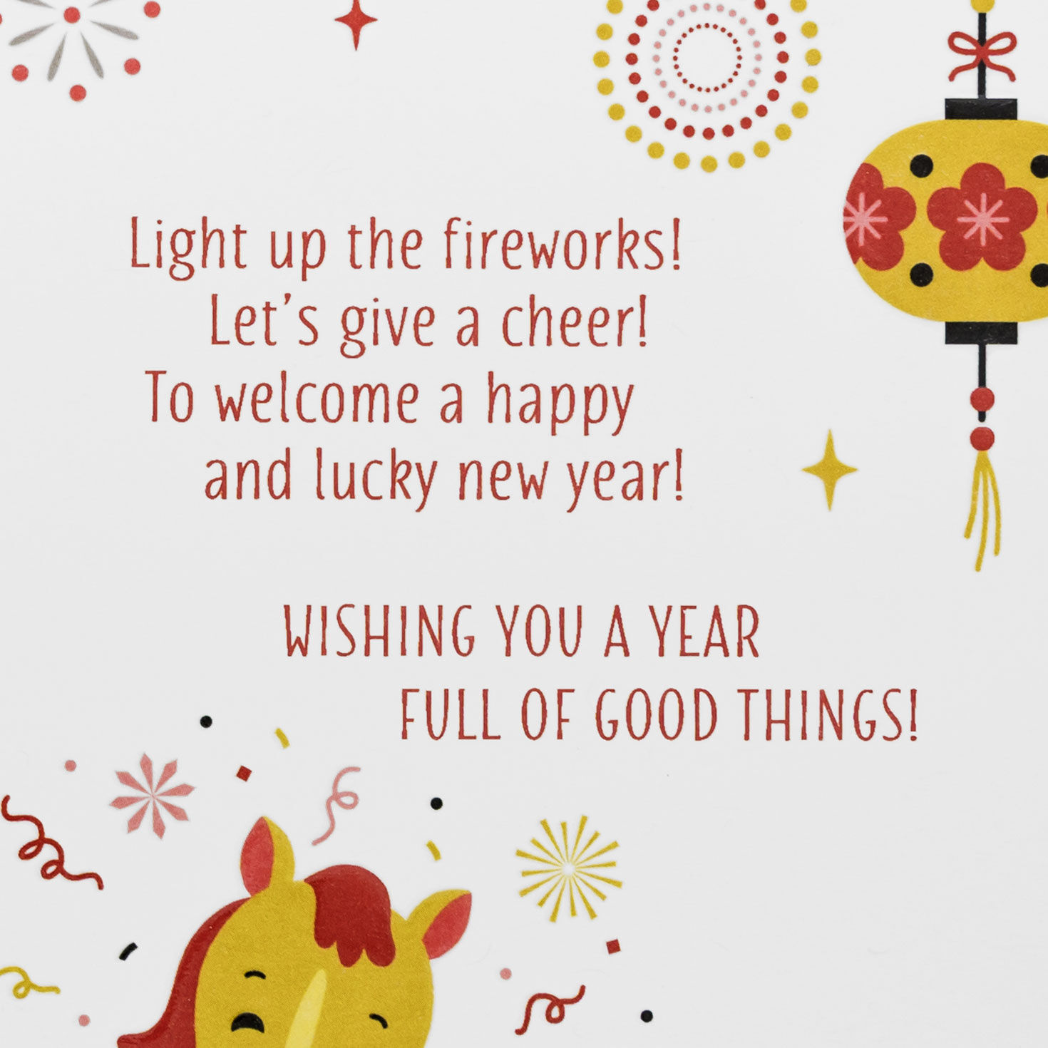 Year of the Horse 2026 Chinese New Year Card sentiment image number 3
