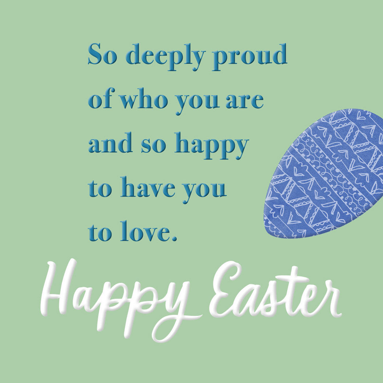 Deeply Proud of You Easter Card for Grandson, , large image number 2