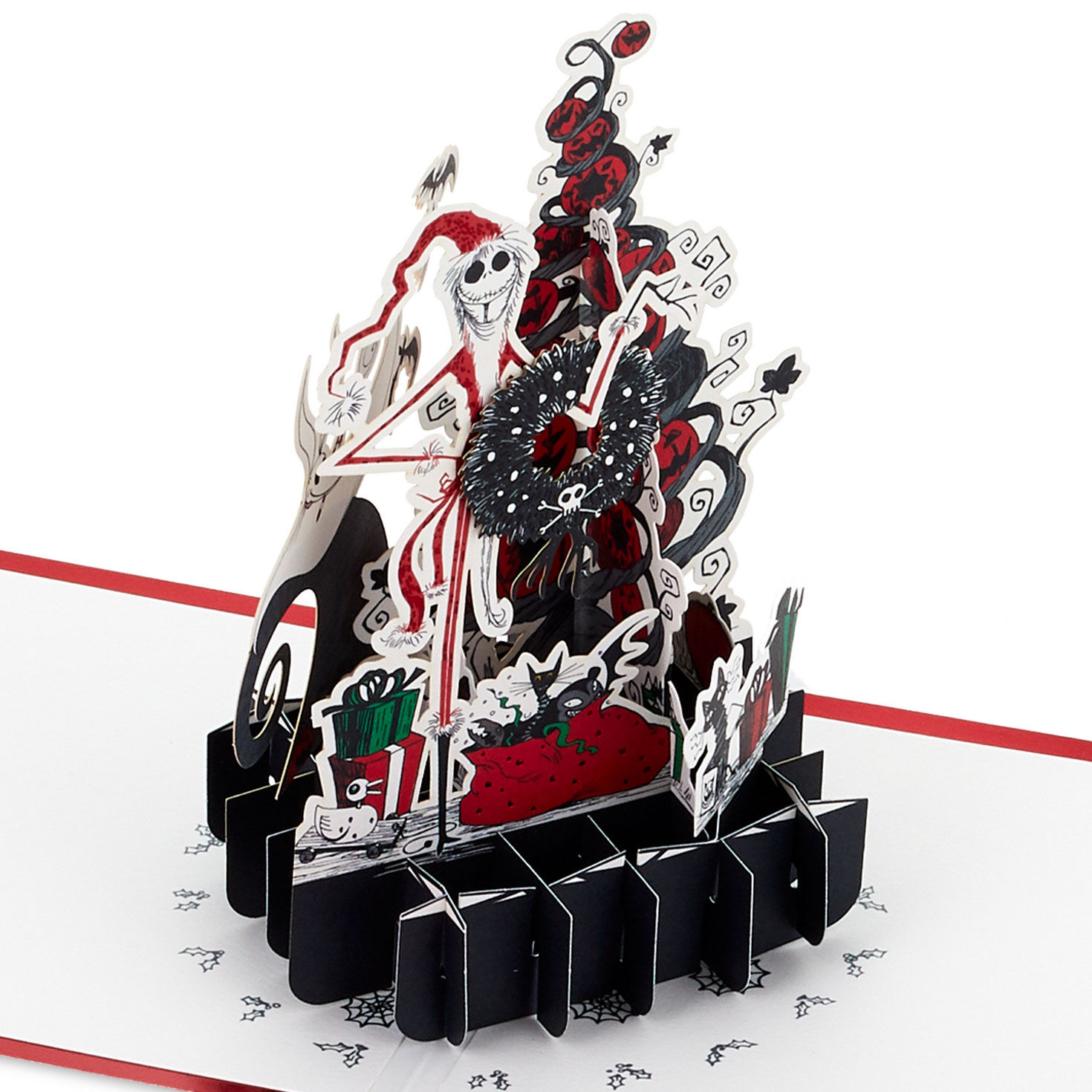 Jack Skellington Pop-Up Christmas Card pop up detail image number 5