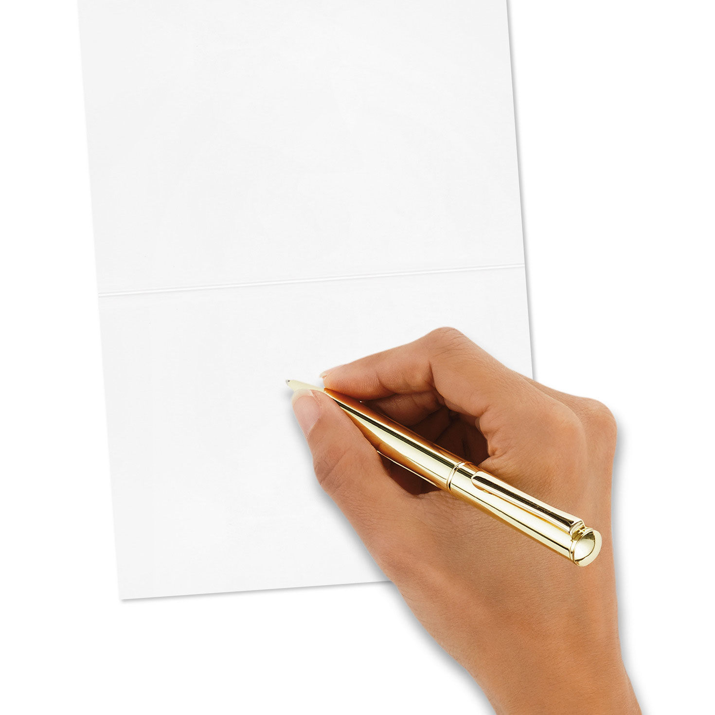 Pink and Navy Thank You Note Cards Assortment Pack signing card image number 6