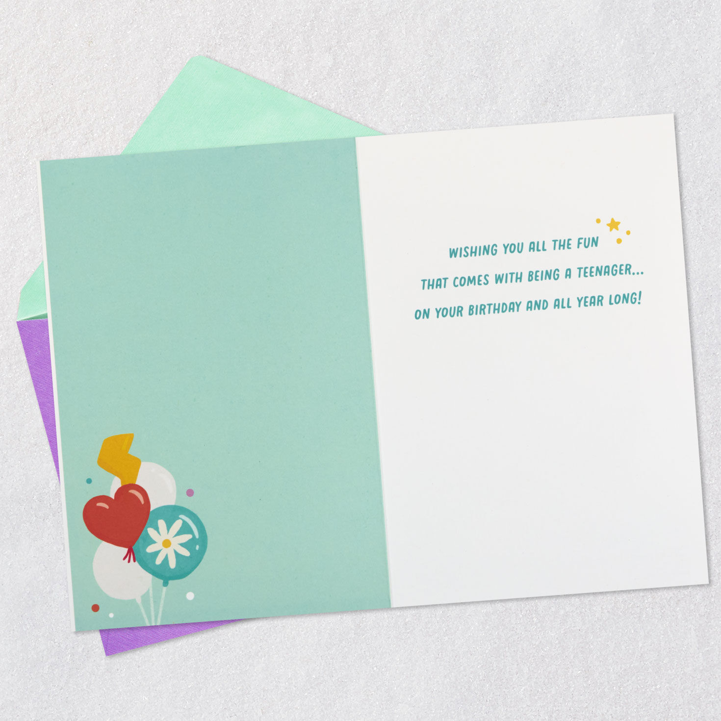 All the Fun 13th Birthday Card - Greeting Cards | Hallmark