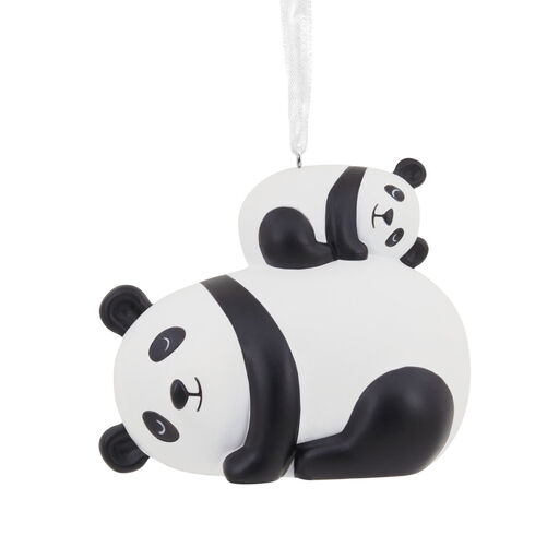 Parent and Child Pandas Hallmark Ornament, 