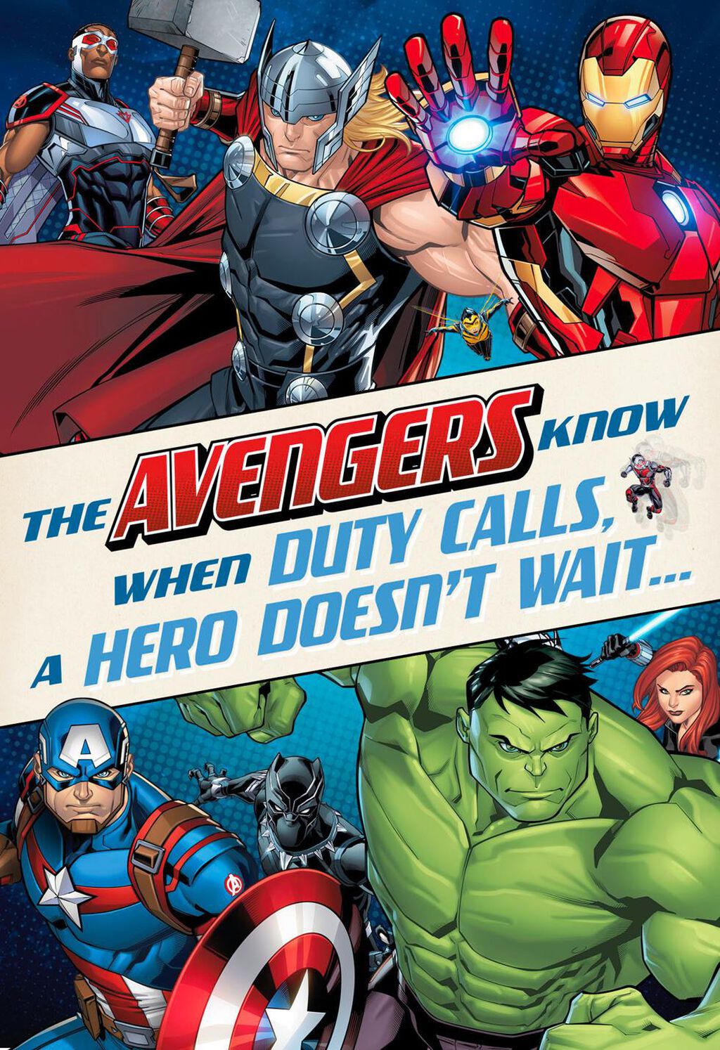 Avengers Birthday Card Card Design Template