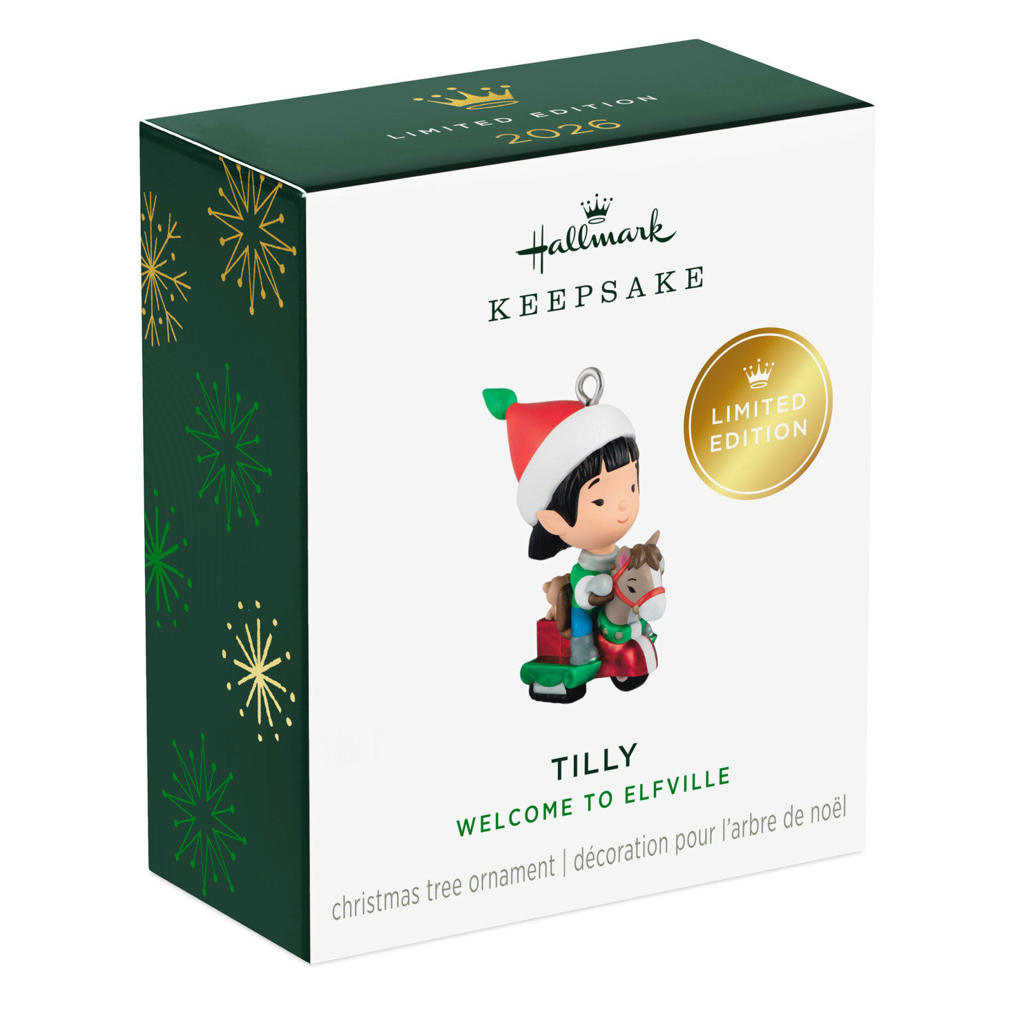 Welcome to Elfville Tilly Keepsake Ornament package front image number 7