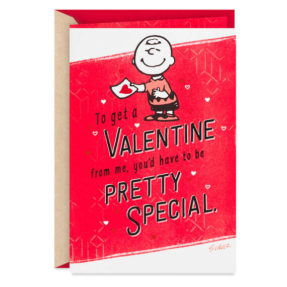 Peanuts® Charlie Brown You're Pretty Special Valentine's Day Card, , large image number 1