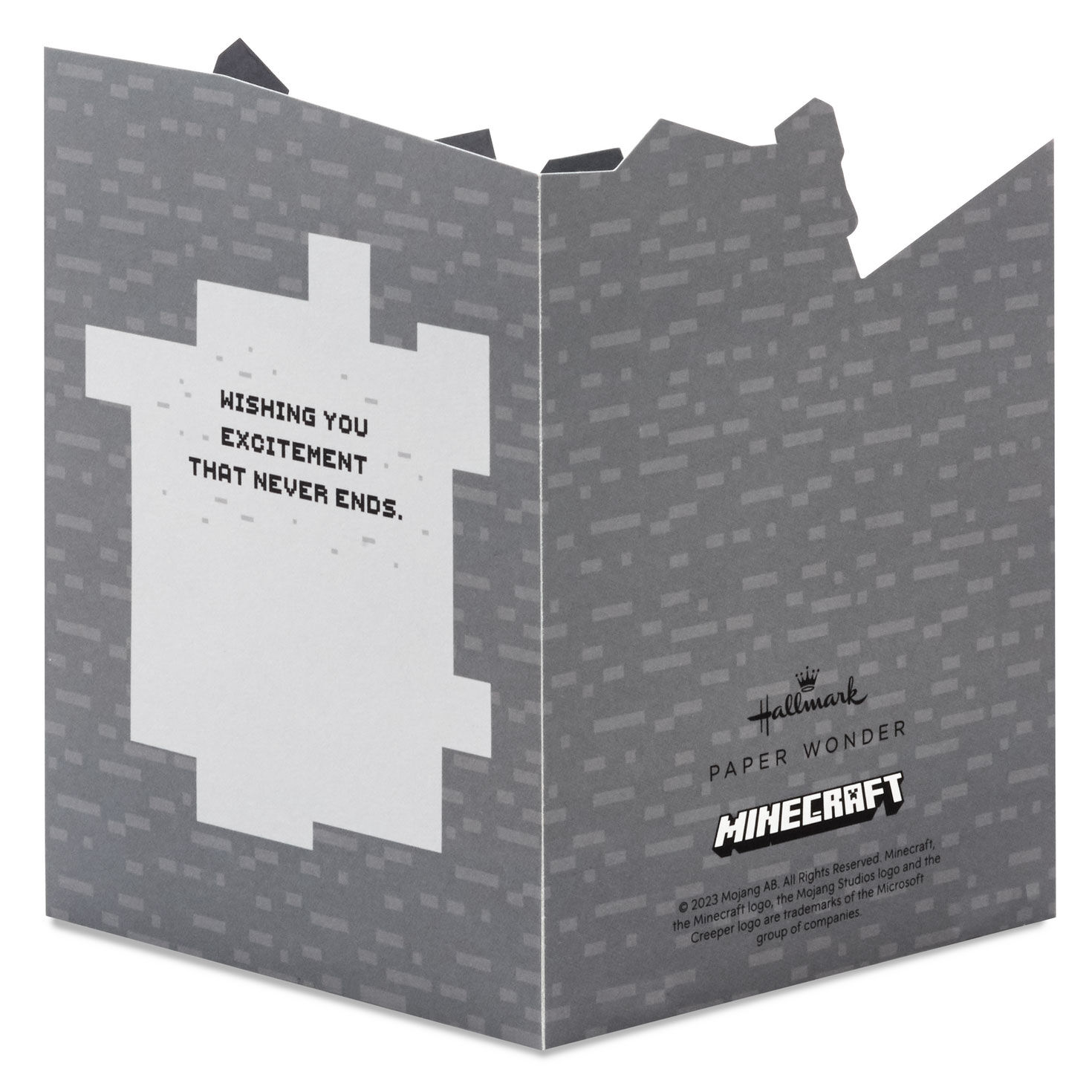 Minecraft Build, Explore, Create 3D Pop-Up Card for Kids for only USD 7.99 | Hallmark