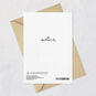Stork and Leaves New Baby Boy Card Card Back with Envelope image number 7