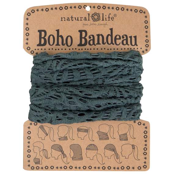 Natural Life Charcoal Crochet Boho Bandeau, , large image number 1