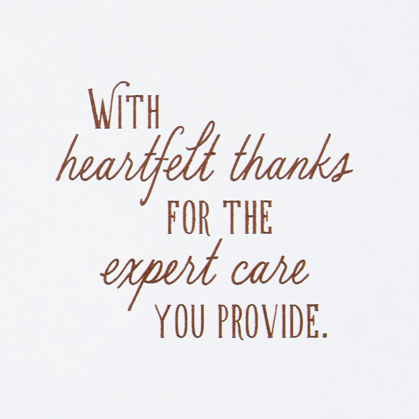 Expert Care Is Your Specialty Thank-You Card, , large image number 2