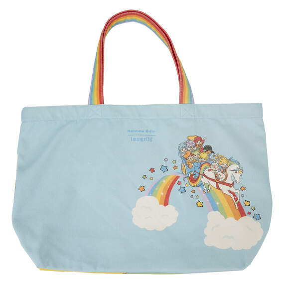 Loungefly Rainbow Brite Gang Canvas Tote Bag, , large image number 2