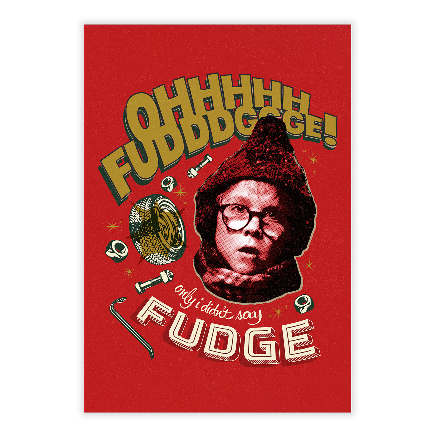 A Christmas Story&trade; Ohhhhh Fudddggge Custom Christmas Card, , large image number 8