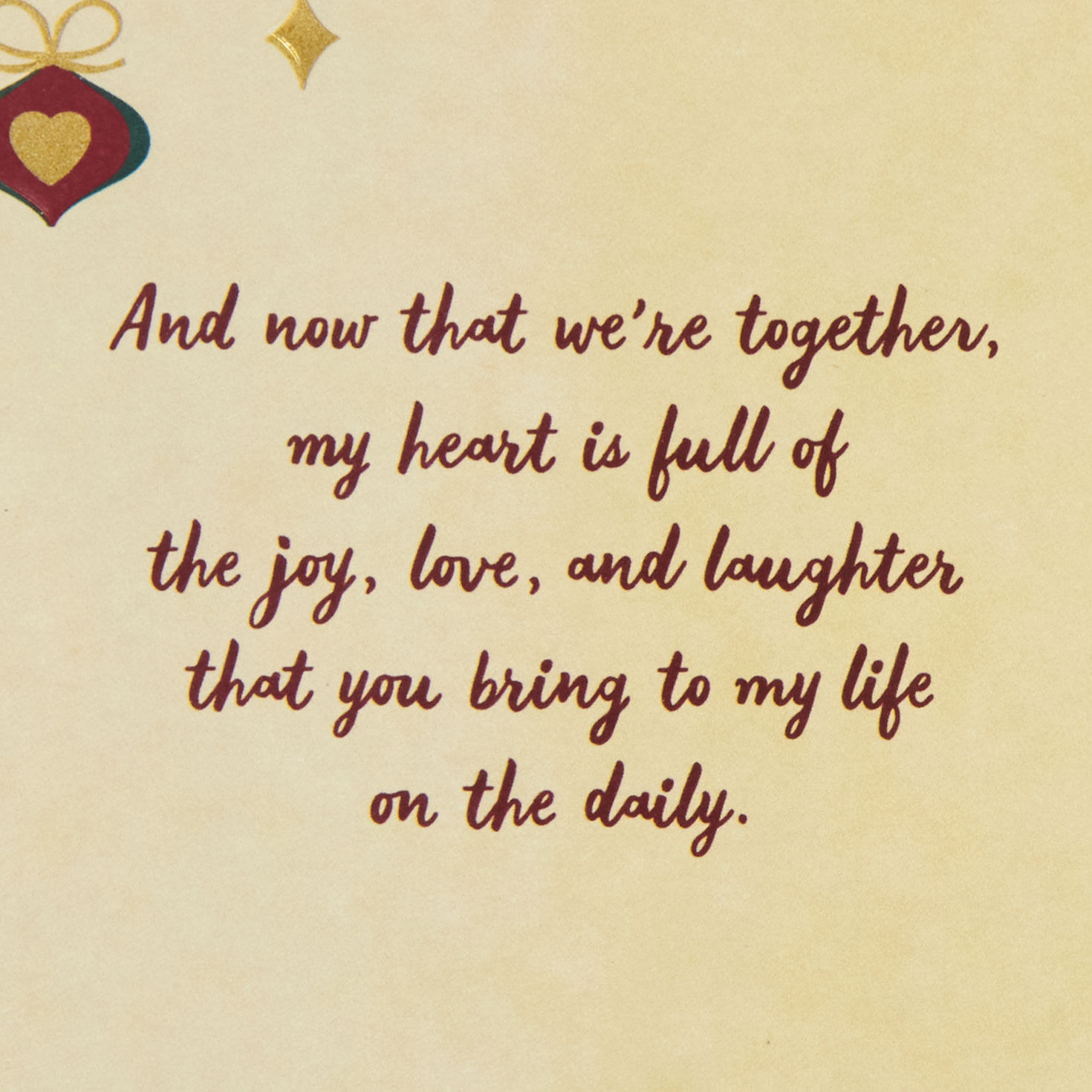 God Made a Special Place in My Heart for You Romantic Religious Christmas Card for only USD 4.59 | Hallmark