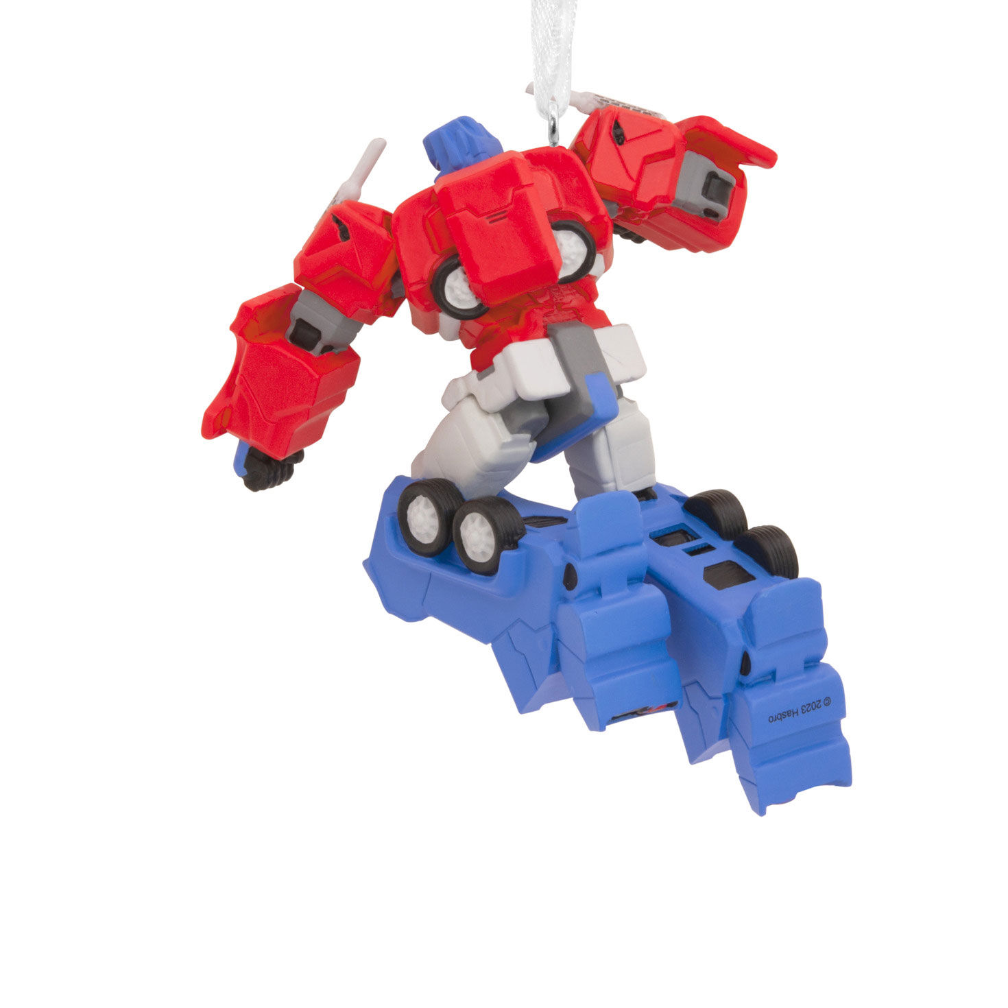 Transformers Optimus Prime Christmas Ornament back image number 6