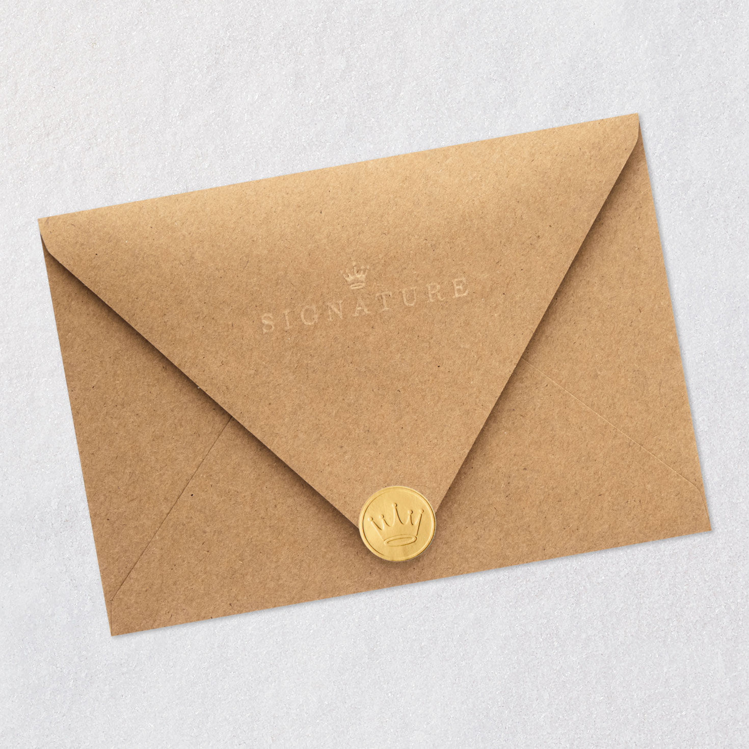 Hallmark Signature Celebrating You Father's Day Card Envelope Back with Seal image number 8