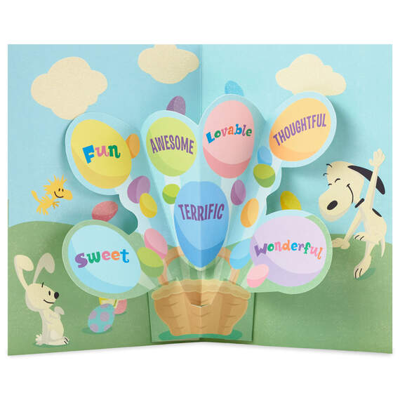 Peanuts® Snoopy Pop-Up Easter Card, , large image number 2