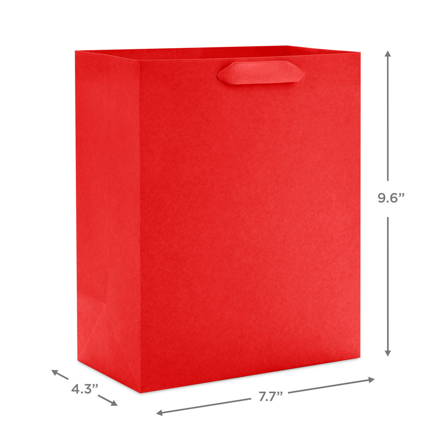 6.5" Solid Red Small Gift Bag for only USD 2.49 | Hallmark
