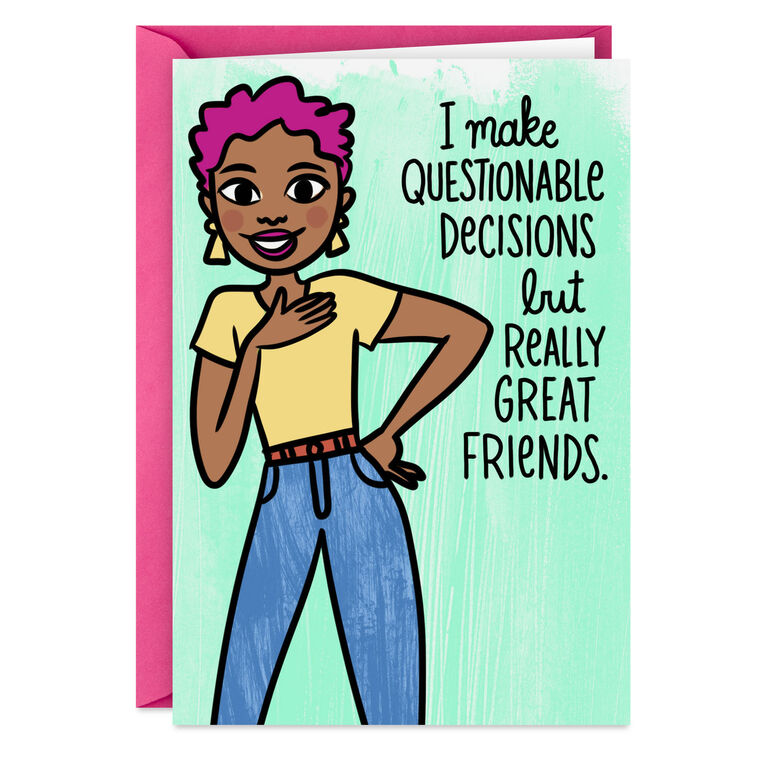 One of the Greatest Funny Birthday Card for Friend