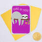 3.25" Mini Hang in There Sloth Blank Card, , large image number 5