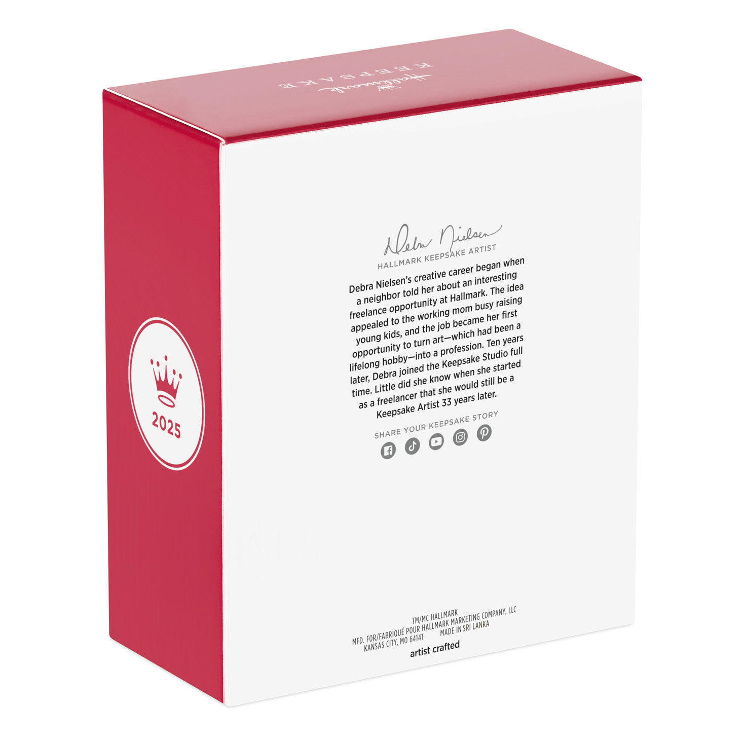 Barbie and Ken Western Stars Keepsake Ornaments package back image number 8