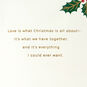 Vintage Hearts Lacey Chabert Romantic Christmas Card Sentiment image number 3