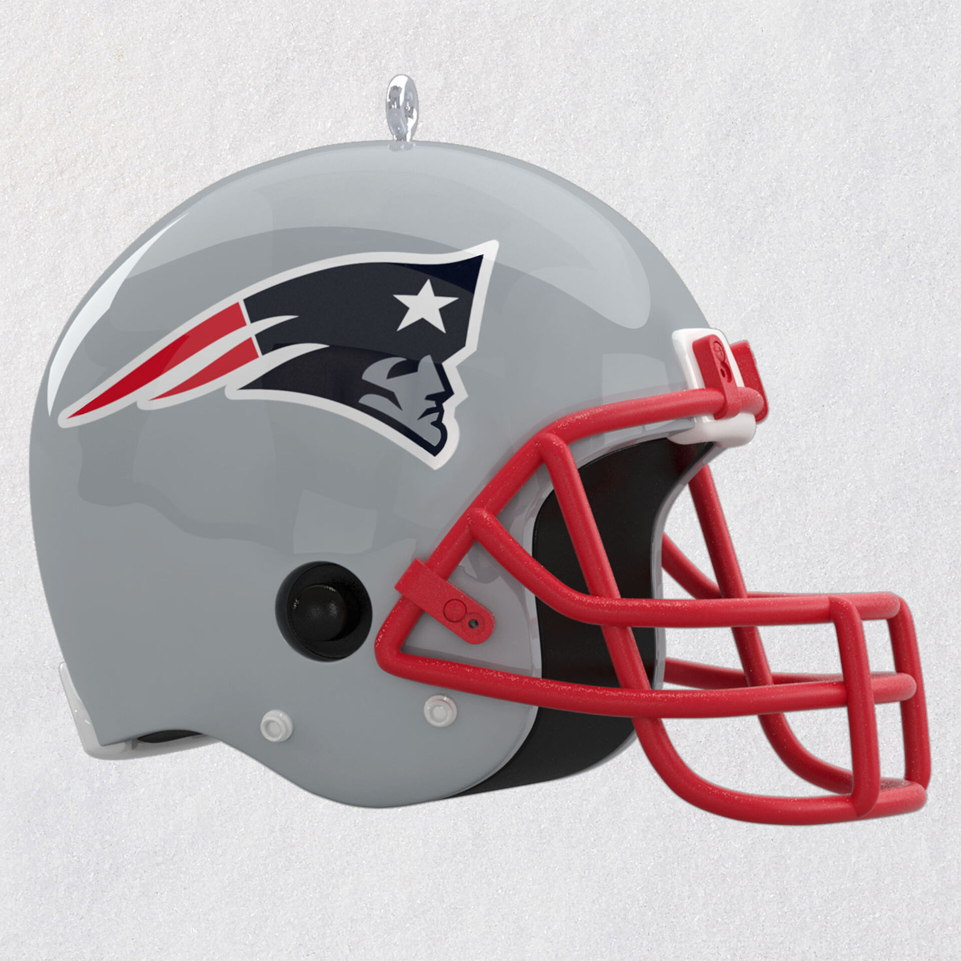 Nfl New England Patriots Helmet Ornament With Sound Keepsake Ornaments Hallmark