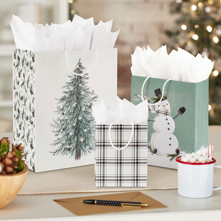 Through the Woods Assorted Holiday Gift Bags in use image number 2