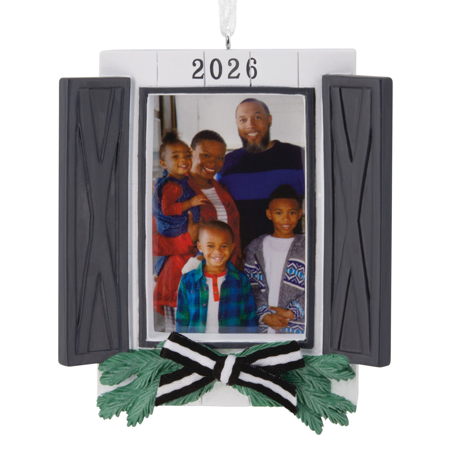 Window Display 2026 Photo Frame Hallmark Ornament