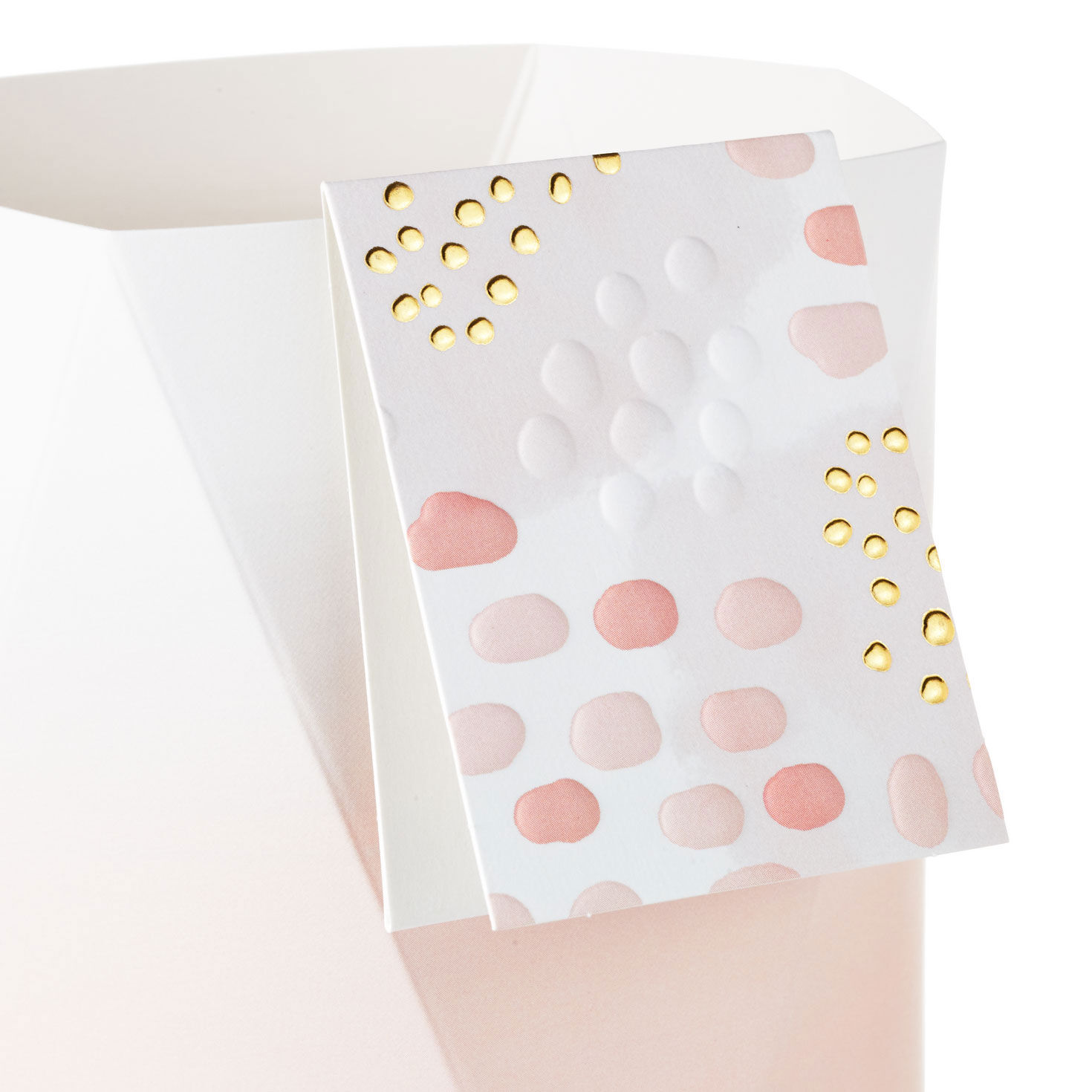 Build-a-Bouquet Pink Ombr&eacute; Pop-Up Paper Vase With Mini Card, Pink Ombr&eacute;, large image number 3