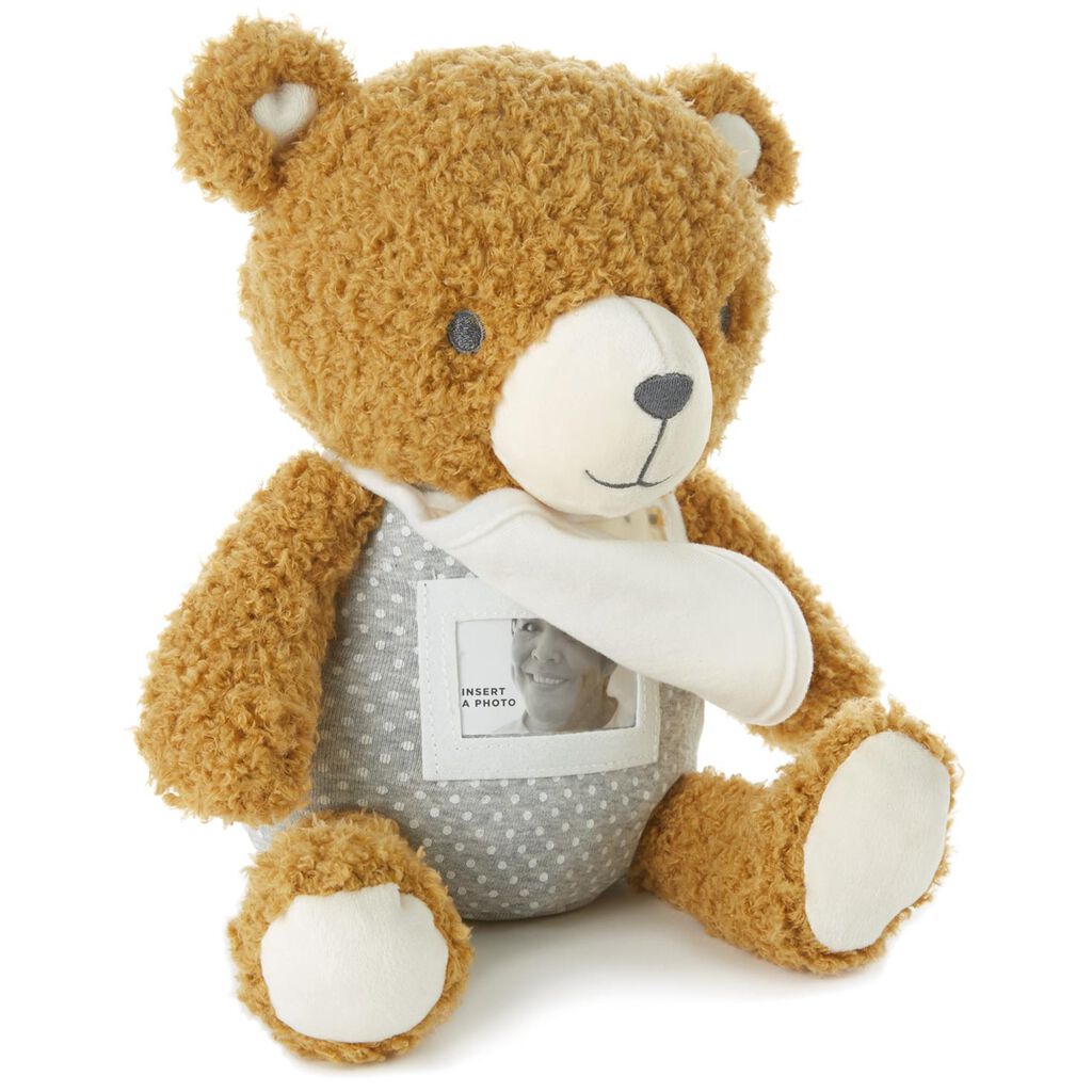 Mira Aqui Teddy Bear Stuffed Animal With Picture Frame Classic Mira Aqui Teddy Bear Stuffed Animal With Picture Frame
