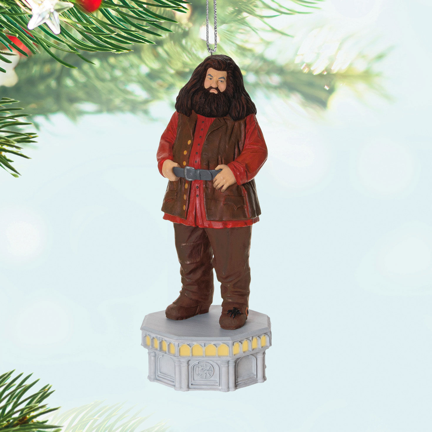 Harry Potter and the Chamber of Secrets™ Collection Hagrid™ Ornament With Light and Sound for only USD 43.99 | Hallmark