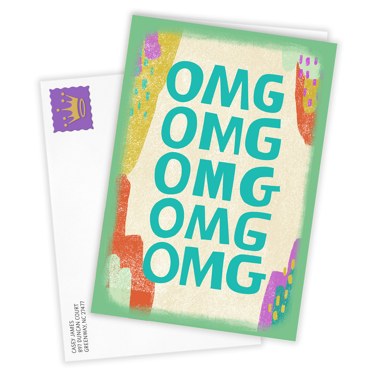 OMG Custom Congratulations Card, , large image number 2
