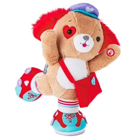 Special Delivery Roller-Skating Pup Singing Stuffed Animal with Motion, 8", , large