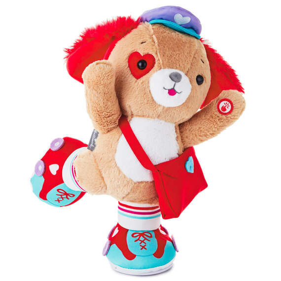 Special Delivery Roller-Skating Pup Singing Stuffed Animal with Motion, 8"