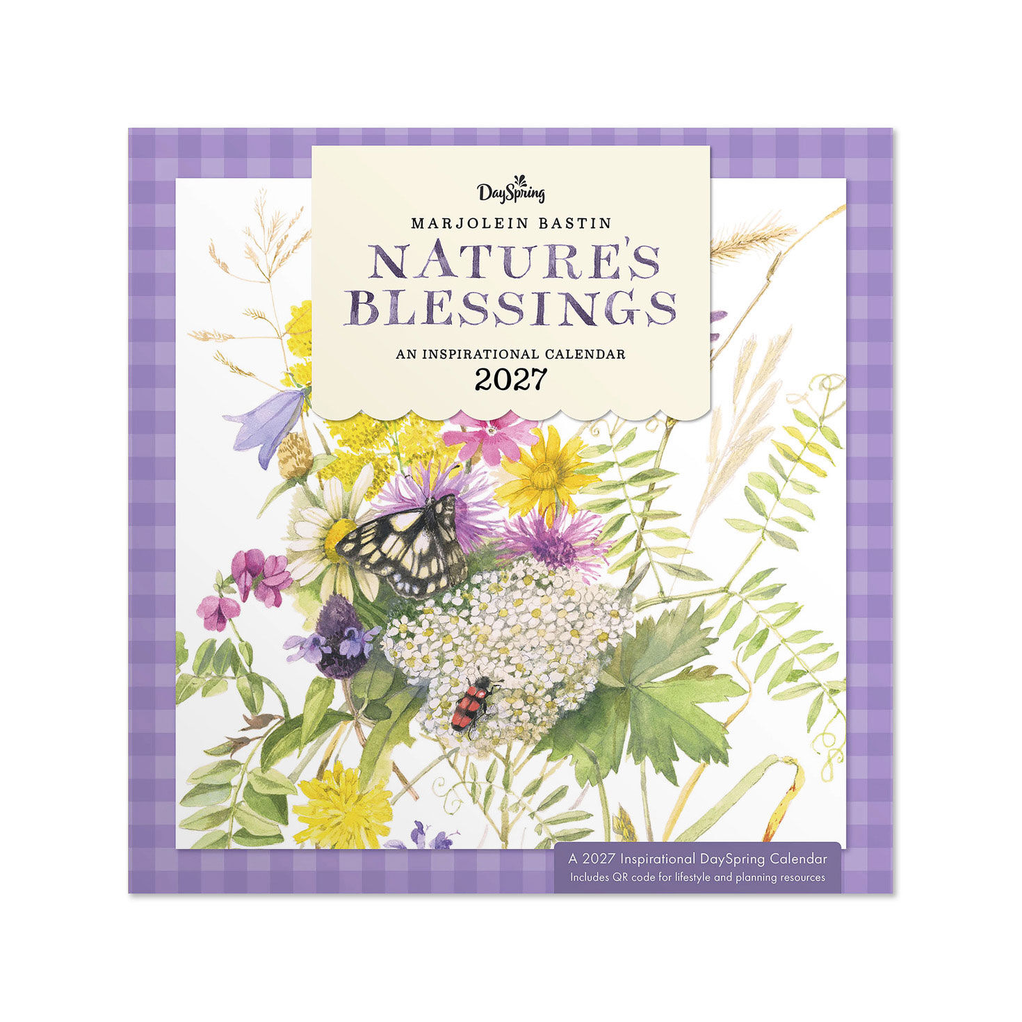 Marjolein Bastin Nature's Blessings 2027 Inspirational 12-Month Wall Calendar, 12x12
