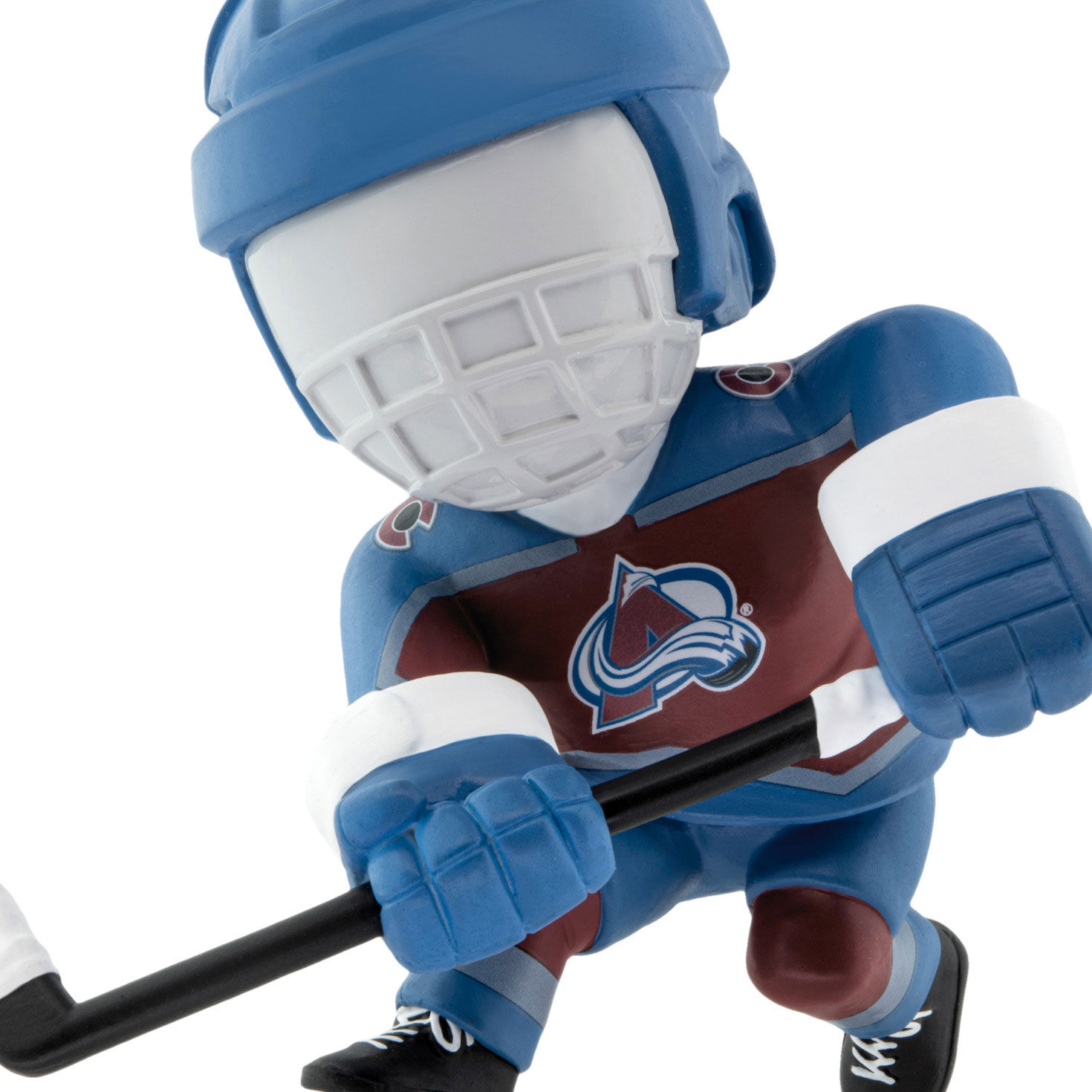 NHL Colorado Avalanche Player Christmas Ornament closeup view image number 5