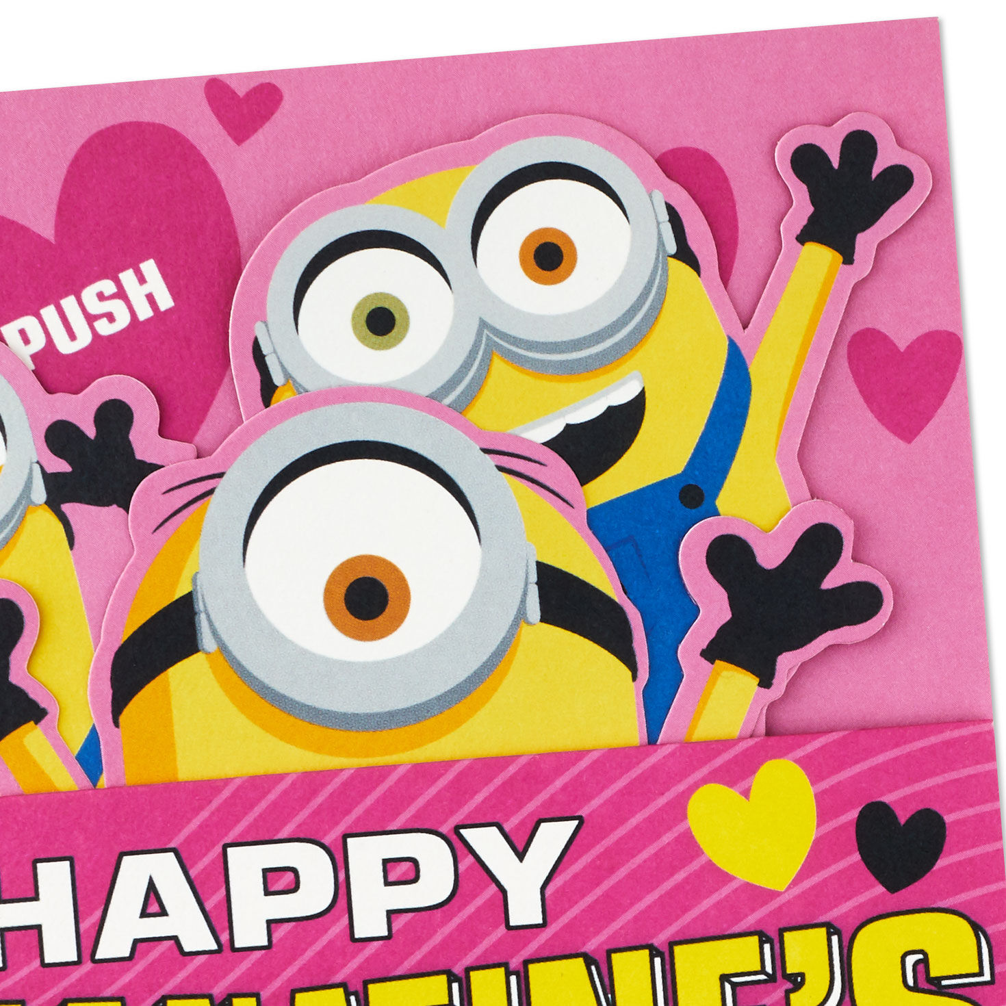 Minions Go Bananas Funny Pop-Up Valentine's Day Card With Sound for only USD 8.59 | Hallmark
