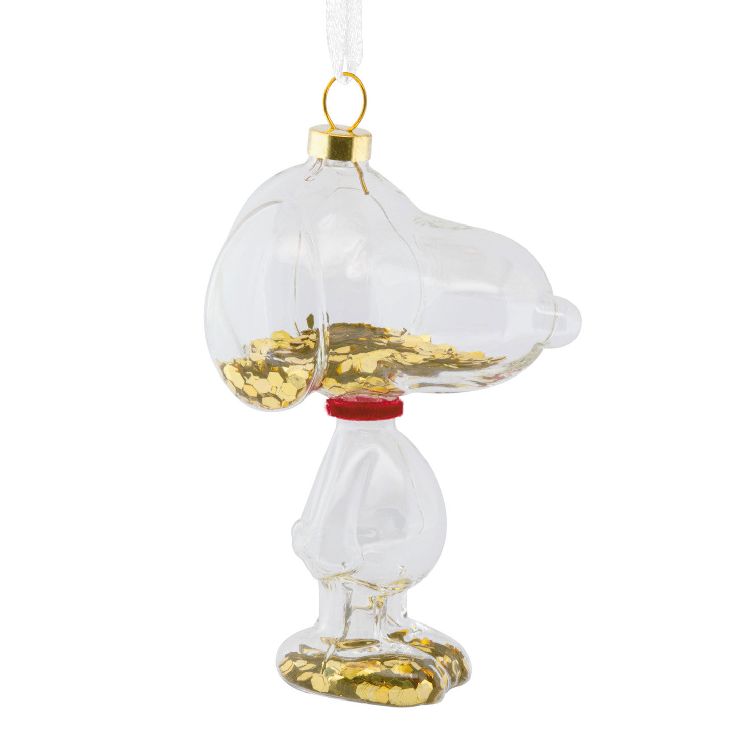 Peanuts® Snoopy Confetti Glass Hallmark Ornament