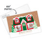 Snowy House Photo Windows Personalized Photo Card Card with Envelope indicating personalization image number 2