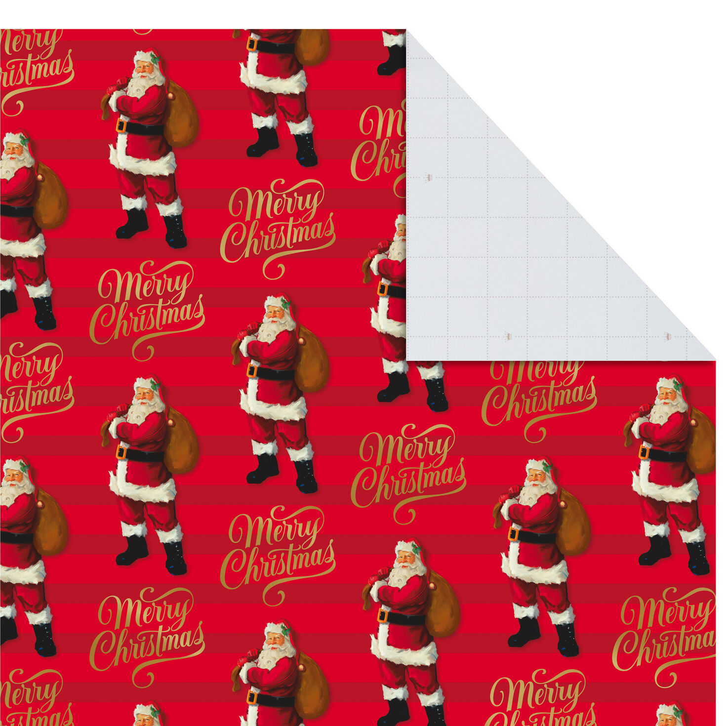 Santa wrapping paper deals