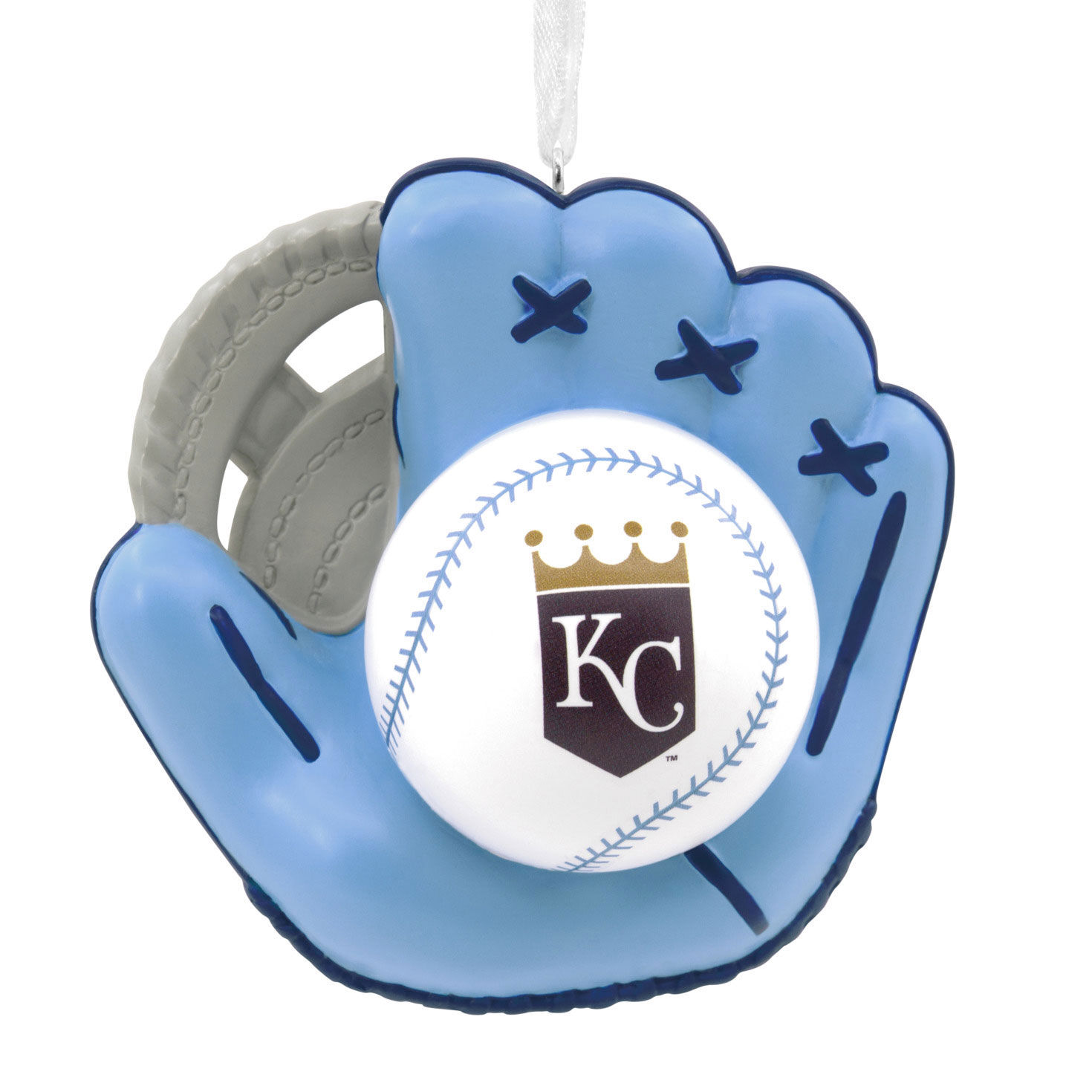  Hallmark 1595QSR1575 MLB Major League Baseball Kansas City Royals  Jersey Keepsake Christmas Ornaments : Home & Kitchen