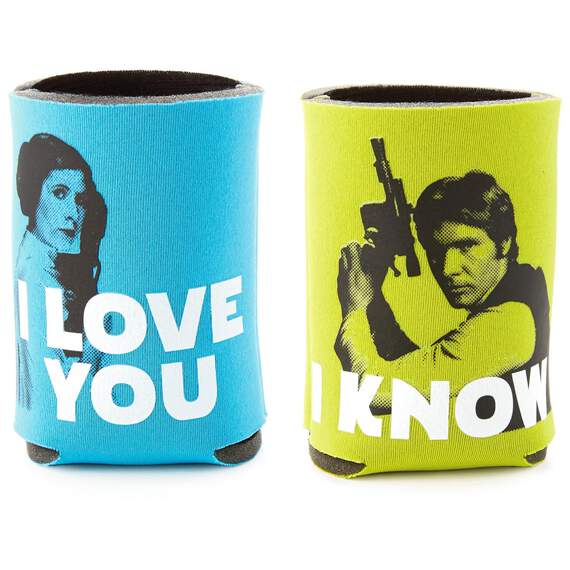 Star Wars™ Han Solo™ and Princess Leia™ Drink Sleeves, Set of 2, , large image number 1