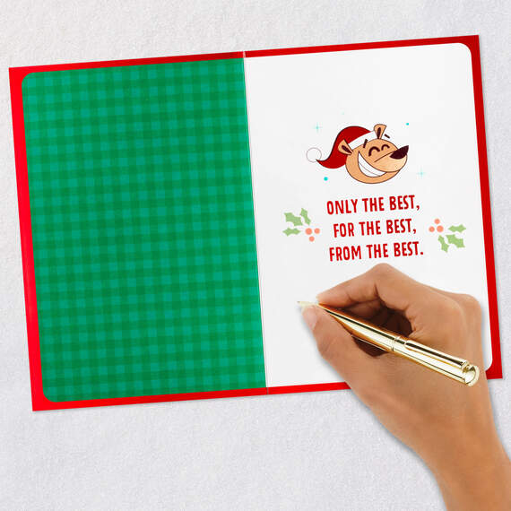 Only the Best Funny Christmas Card for Mom, , large image number 6