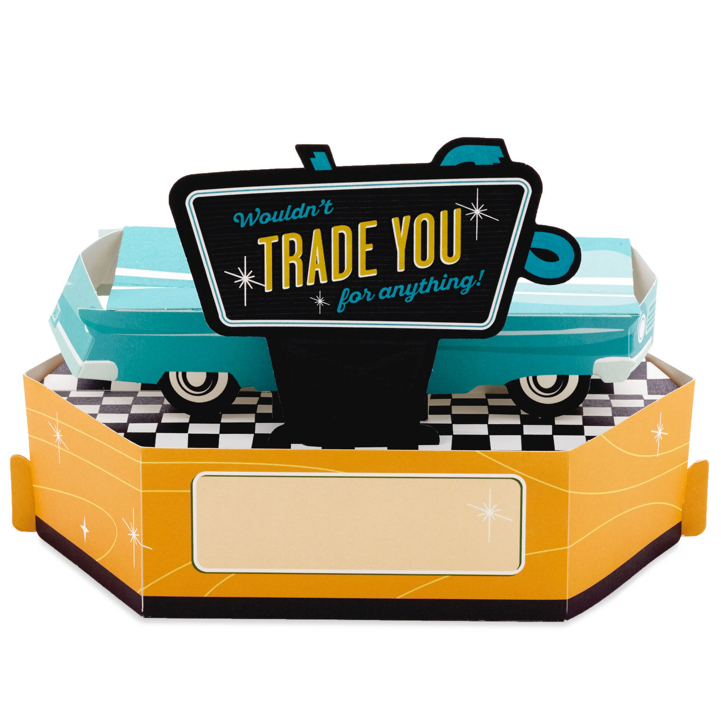 You're a True Classic Vintage Car 3D Pop-Up Father's Day Card for Dad, , large image number 2