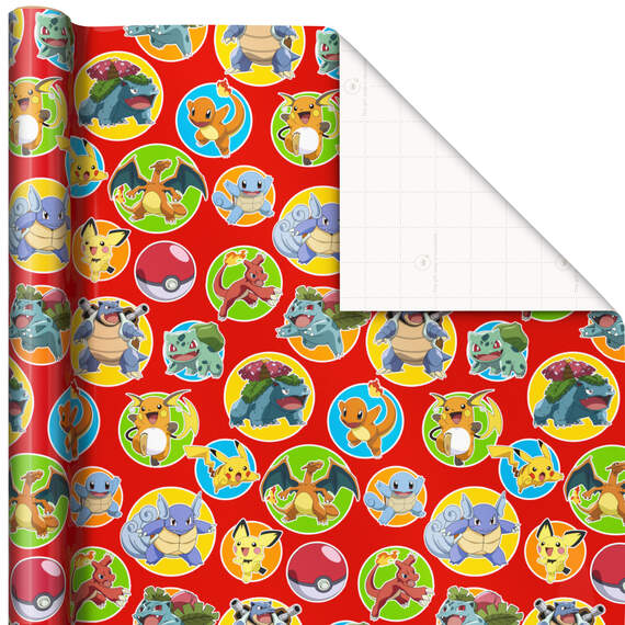Assorted Pokémon Wrapping Paper 3-Pack, 60 sq. ft., , large image number 6