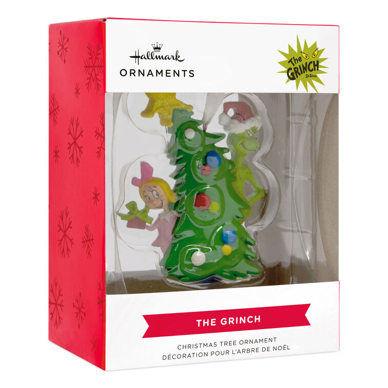 Dr. Seuss's How the Grinch Stole Christmas!™ Grinch With Cindy-Lou Who Hallmark Ornament, , large image number 4