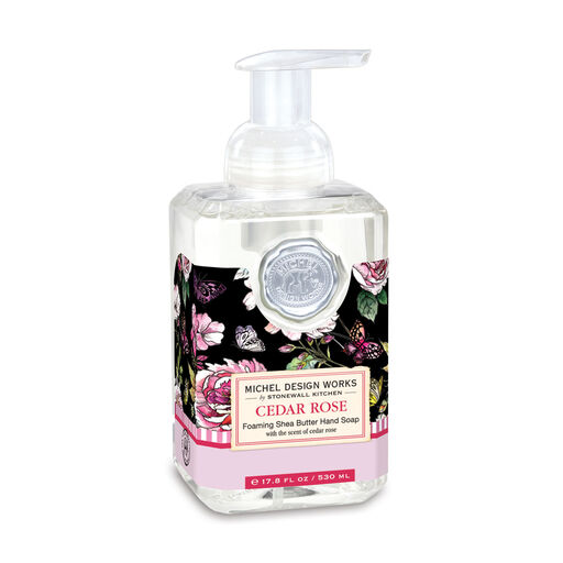Michel Design Works Cedar Rose Foaming Hand Soap, 17.8 oz., 