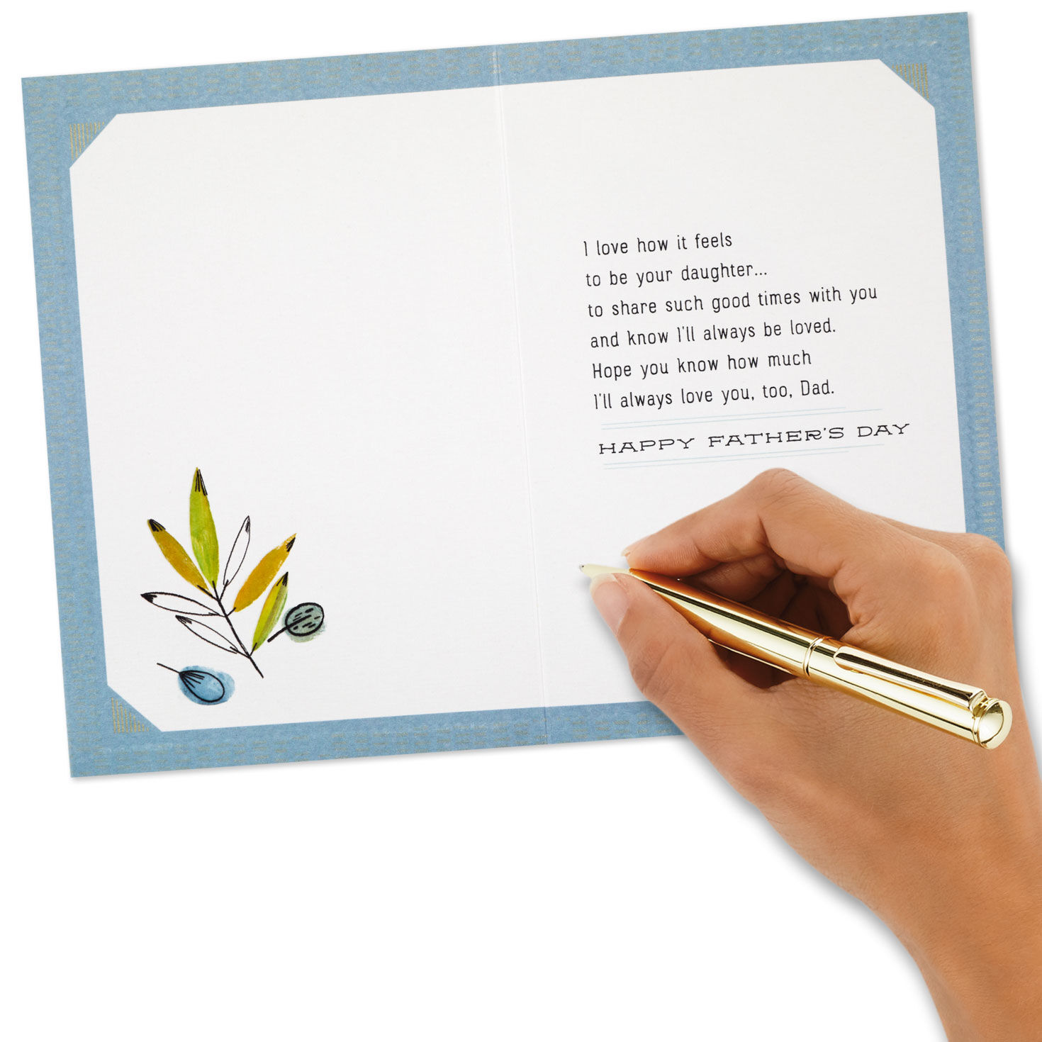 Love Being Your Daughter Father's Day Card, , large image number 6