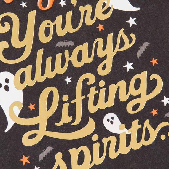 Daughter, You're Always Lifting Our Spirits Halloween Card, , large image number 4